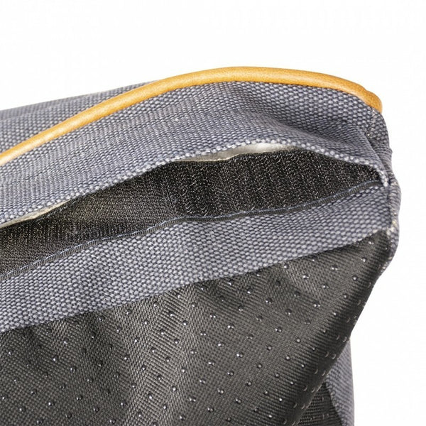 Polycotton Block Pillow Siesta Aqua