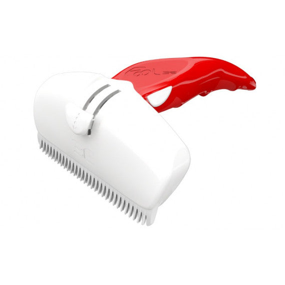FOOLEE - Easee furminator za pse, crveni, L