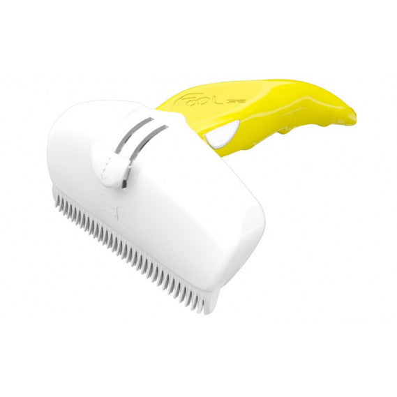 FOOLEE - Easee furminator za pse, žuti, L