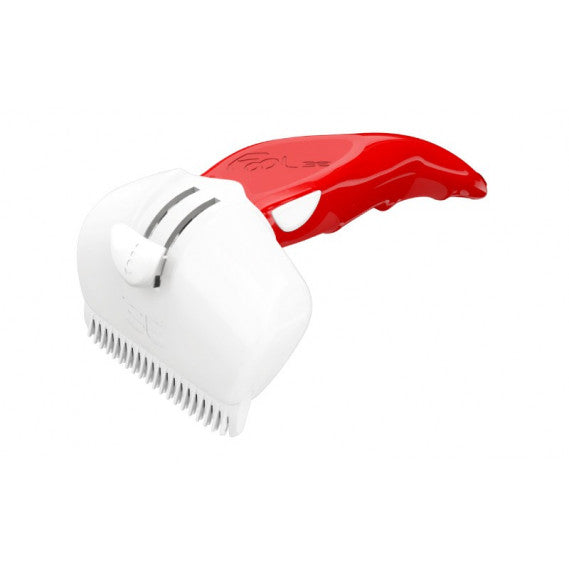 FOOLEE - Easee furminator za pse, crveni, M