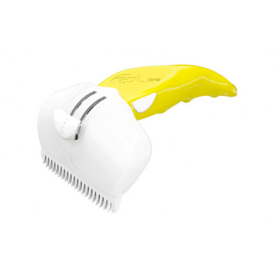 FOOLEE - Easee furminator za pse, žuti, M
