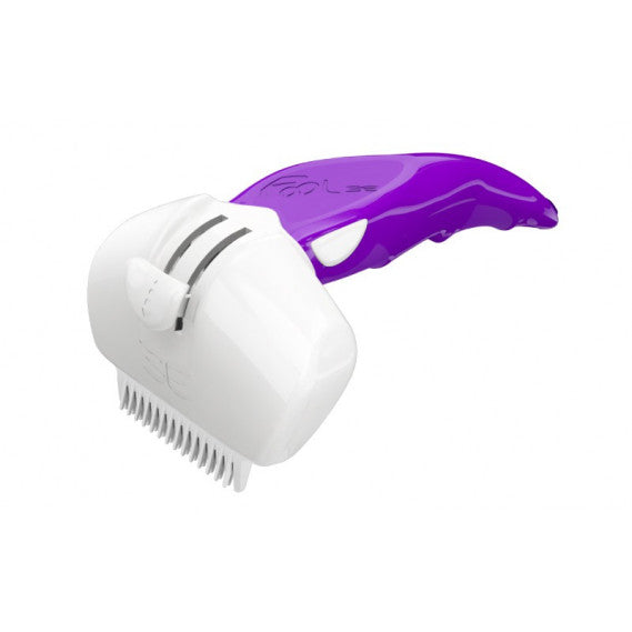 FOOLEE - Easee furminator za pse, ljubičasti, S