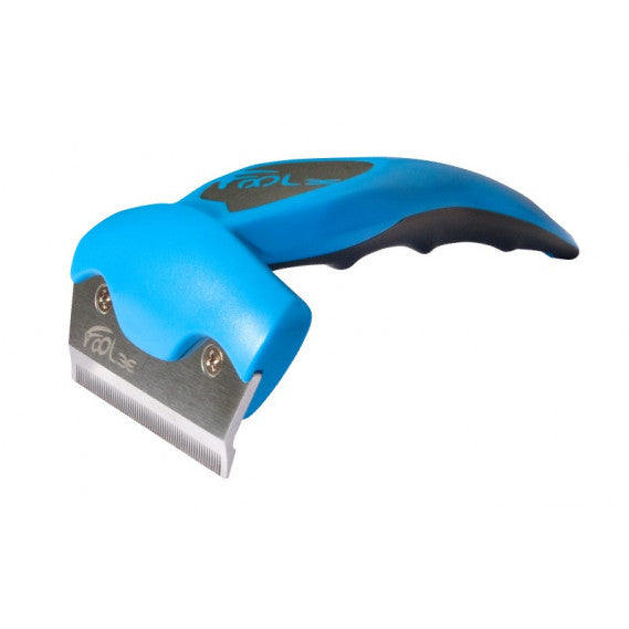 FOOLEE - Furminator za pse, plavi, M