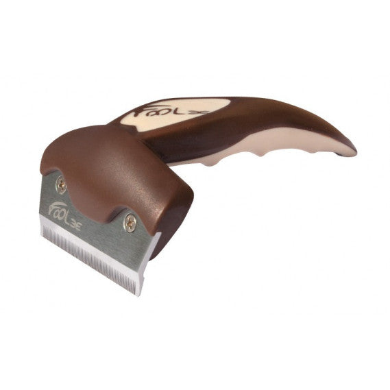 FOOLEE - Furminator za pse, braon, M