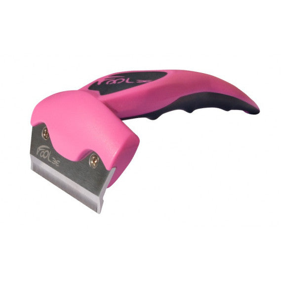 FOOLEE - Furminator za pse, rozi, M