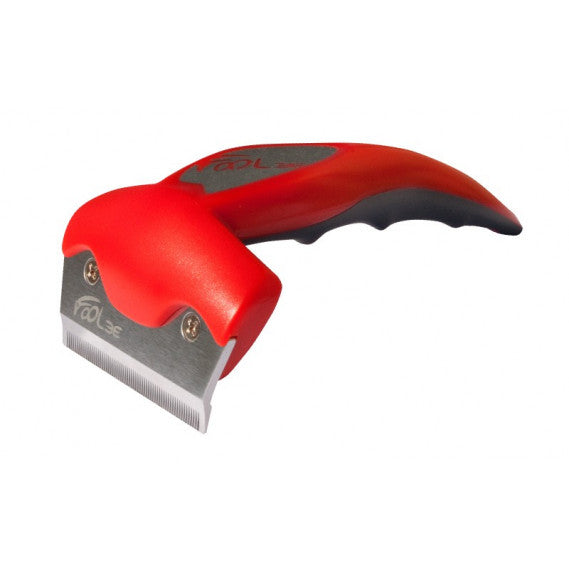 FOOLEE - Furminator za pse, crveni, M