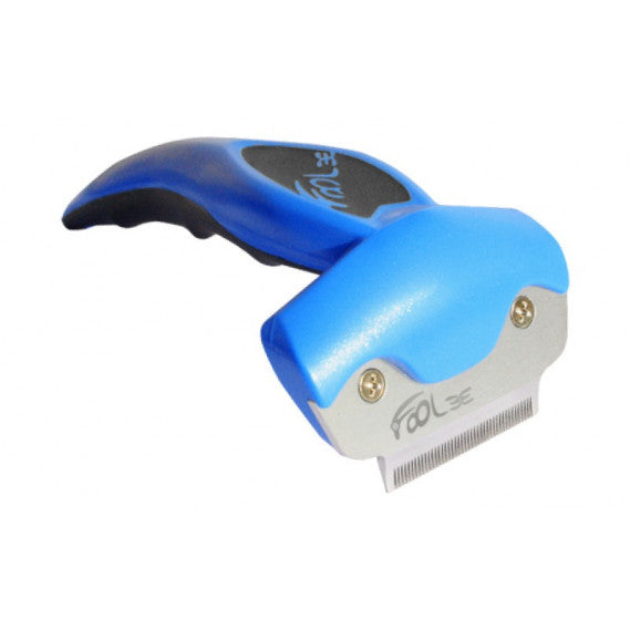 FOOLEE - Furminator za pse, plavi, S