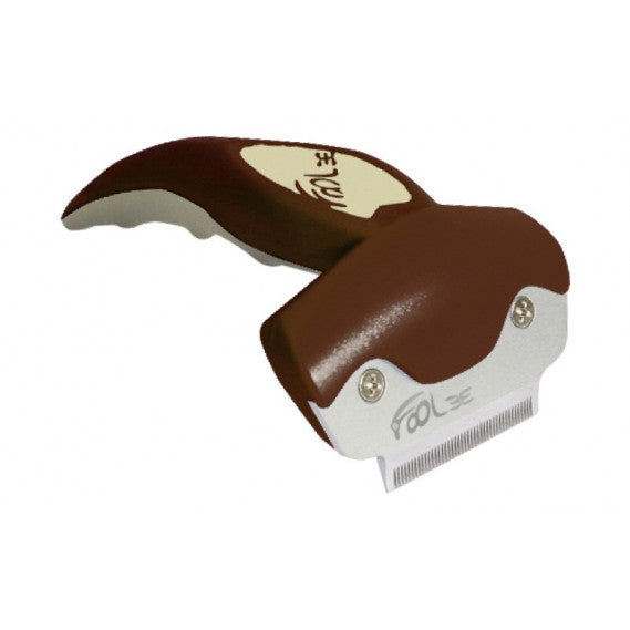FOOLEE - Furminator za pse, braon, S