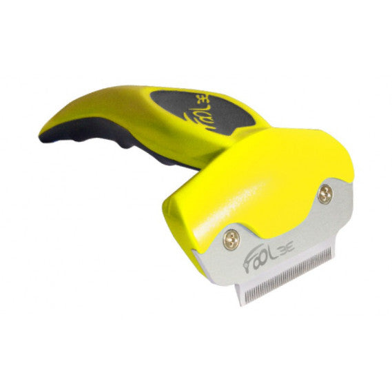 FOOLEE - Furminator za pse, žuti, S