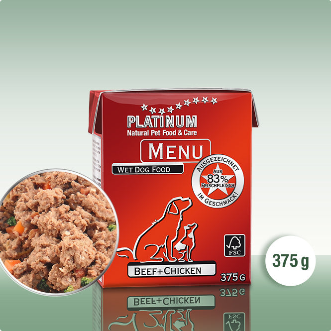 PLATINUM MENU Beef Chicken Ku na dostava Kuce i Mace