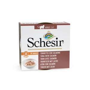 SCHESIR CAT - Natural Tuna & Salmon 70gr