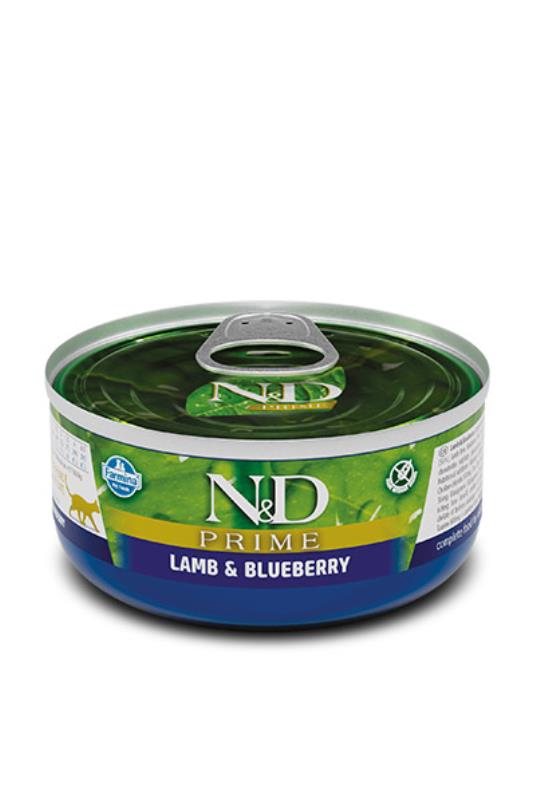 N&D CAT - Prime GF Can | Lamb & Blueberry 70gr