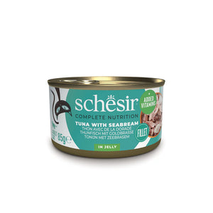 SCHESIR CAT - Complete Nutrition Can Tuna & Sea bream 85gr