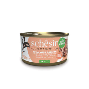SCHESIR CAT - Complete Nutrition Can Tuna & Salmon 85gr