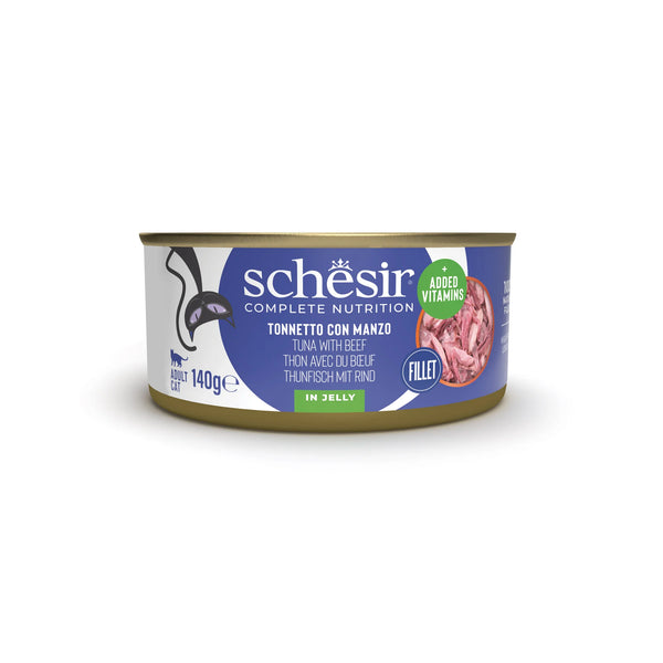 SCHESIR CAT - Complete Nutrition Can Tuna & Beef 140gr