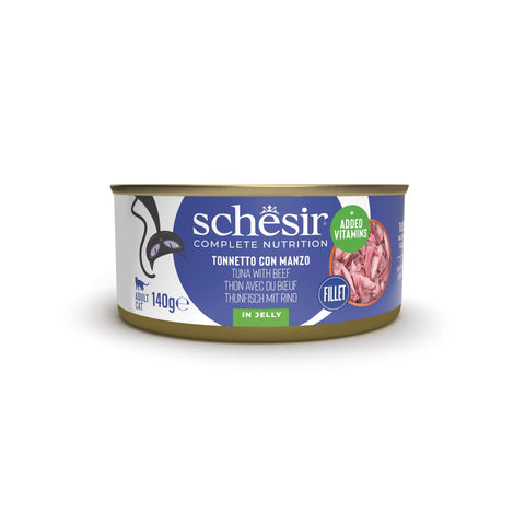 SCHESIR CAT - Complete Nutrition Can Tuna & Beef 140gr