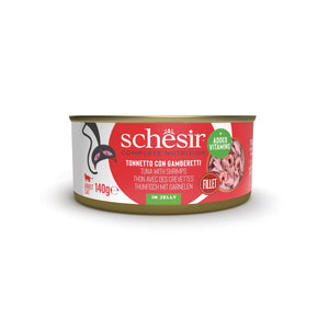 SCHESIR CAT - Complete Nutrition Can Tuna & Shrimps 140gr