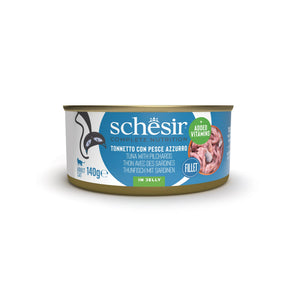 SCHESIR CAT - Complete Nutrition Can Tuna & Pilchards 140gr