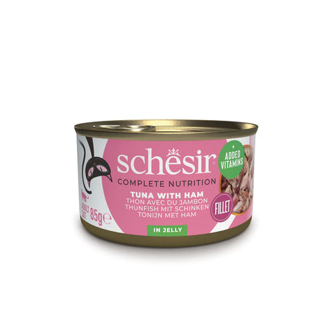 SCHESIR CAT - Complete Nutrition Can Tuna & Ham 85gr