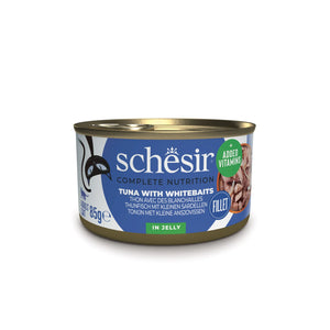 SCHESIR CAT - Complete Nutrition  Tuna & Whitebaits 85gr