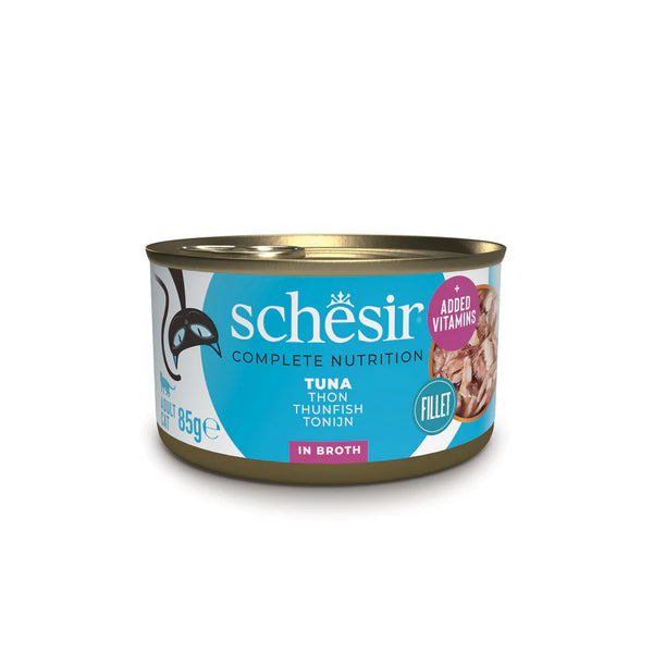 SCHESIR CAT - Complete Nutrition Can Tuna In Cooking Water 85gr