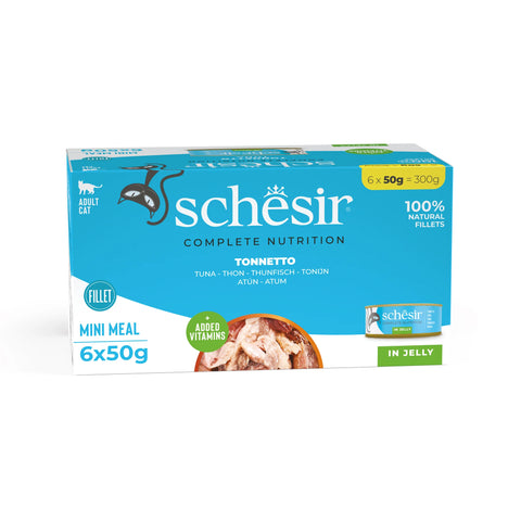 SCHESIR CAT - Complete Nutrition Multipack Tuna 6x50gr