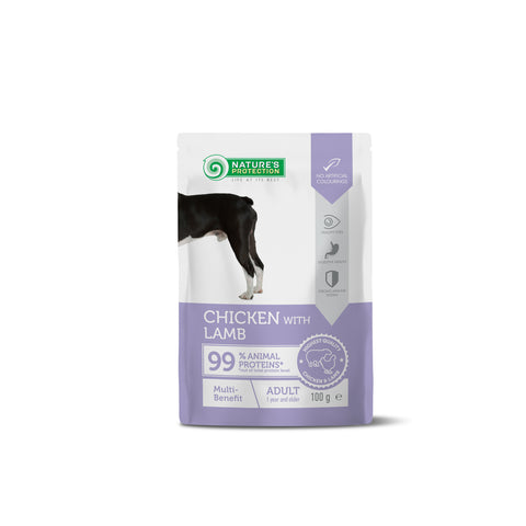 NATURES PROTECTION - POUCH | All Breed Multibenefit Chicken & Lamb