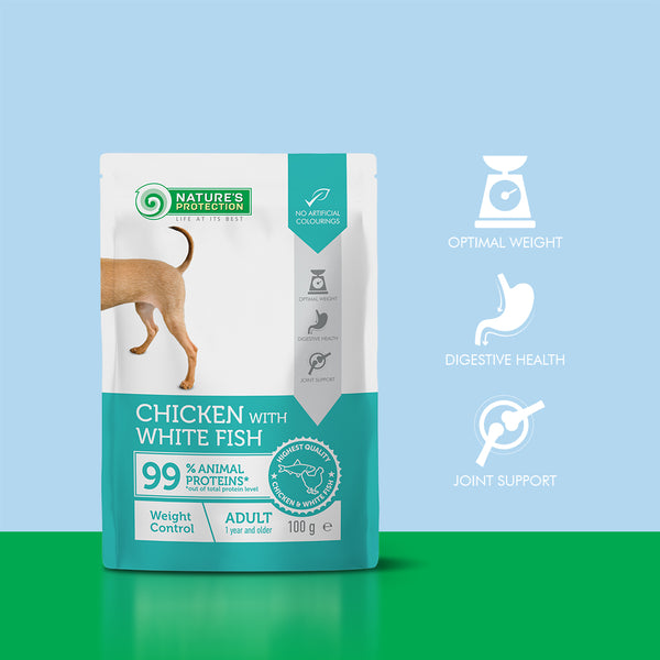 NATURES PROTECTION - POUCH | Weight Control -Chicken & White Fish