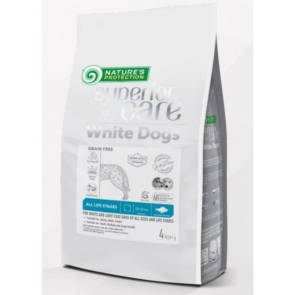 NATURES PROTECTION - SC White Dogs GF  ALL STAGES | All Breeds - White fish