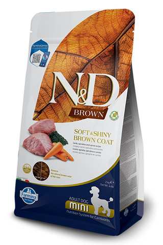 N&D - BROWN | Adult Mini - Lamb