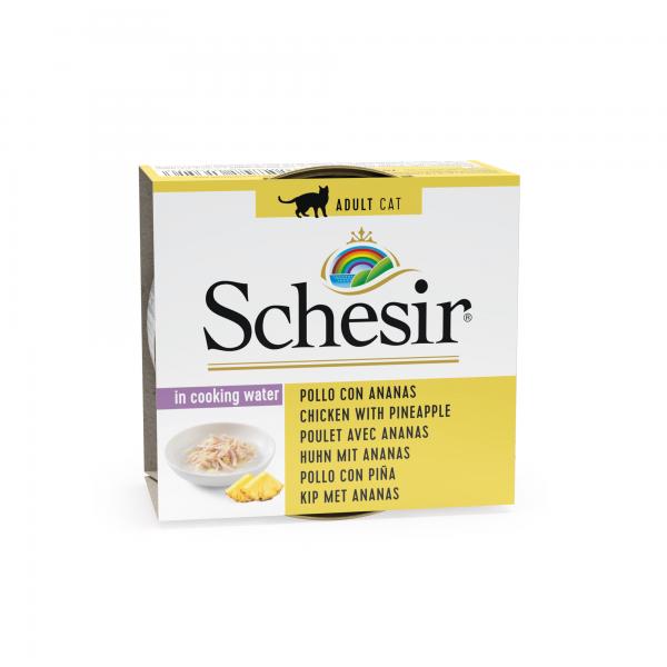 SCHESIR CAT - Fruit Chicken & Pineapple 5x75gr