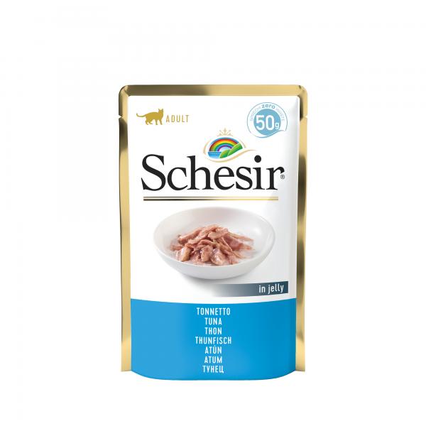 SCHESIR CAT - Pouch  Tuna 5x50gr