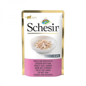 SCHESIR CAT - Pouch Chicken & Ham 5x85gr