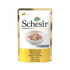 SCHESIR CAT - Pouch Tuna & Chicken 5x85gr