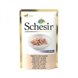 SCHESIR CAT - Pouch Tuna & Salmon 5x85gr