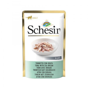 SCHESIR CAT - Pouch Tuna & Seabream 5x85gr