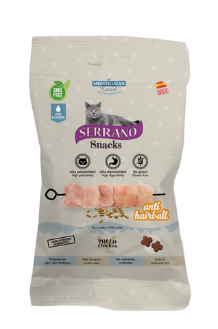 MEDITERRANEAN NATURAL - Serrano Snacks Chicken 50 gr