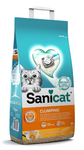 SANICAT - Clumping Vanilla Mandarin 8L