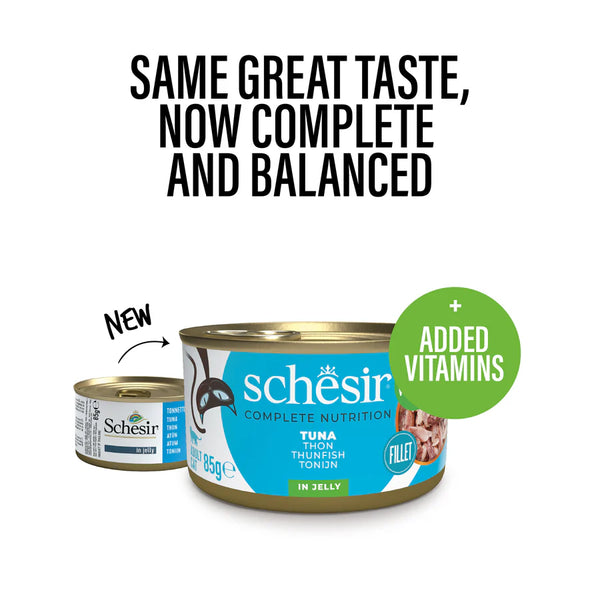 SCHESIR CAT - Complete Nutrition Tuna 85gr