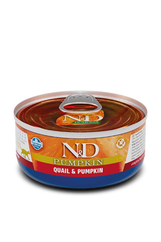 N&D CAT - Pumpkin GF Can | Quail 70gr