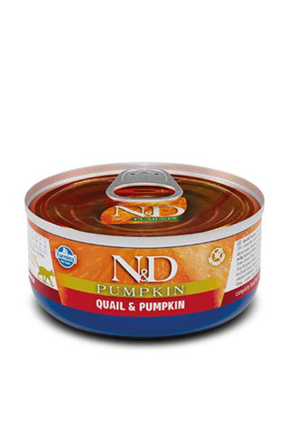 N&D CAT - Pumpkin GF Can | Quail 70gr