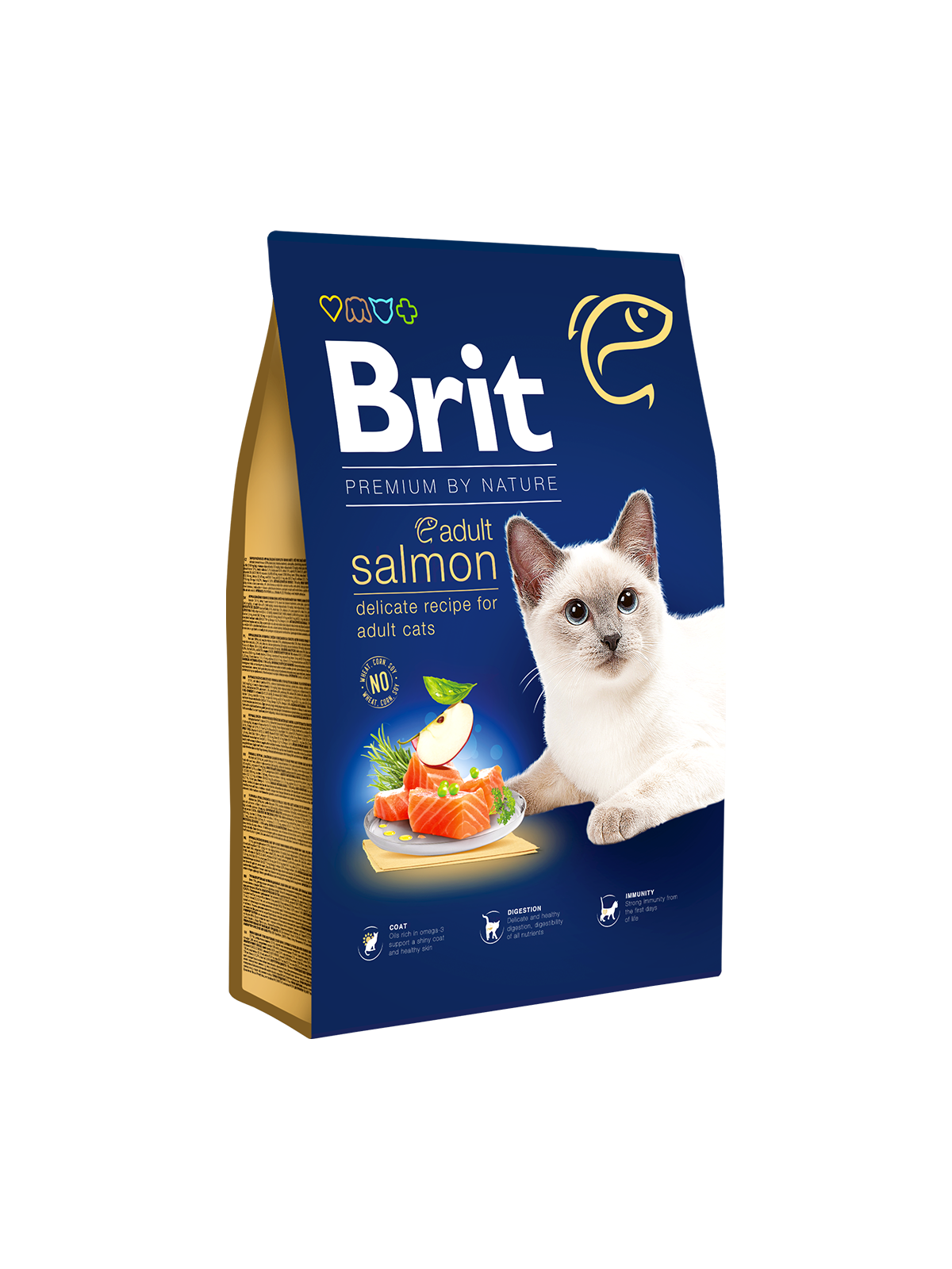 BRIT CAT - Hrana za odrasle mačke, losos