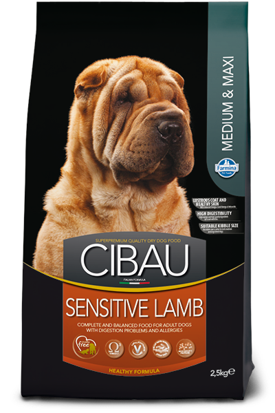 CIBAU - Sensitive Adult Medium & Maxi Lamb