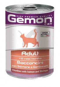 GEMON CAT - Can Salmon & Shrimps 