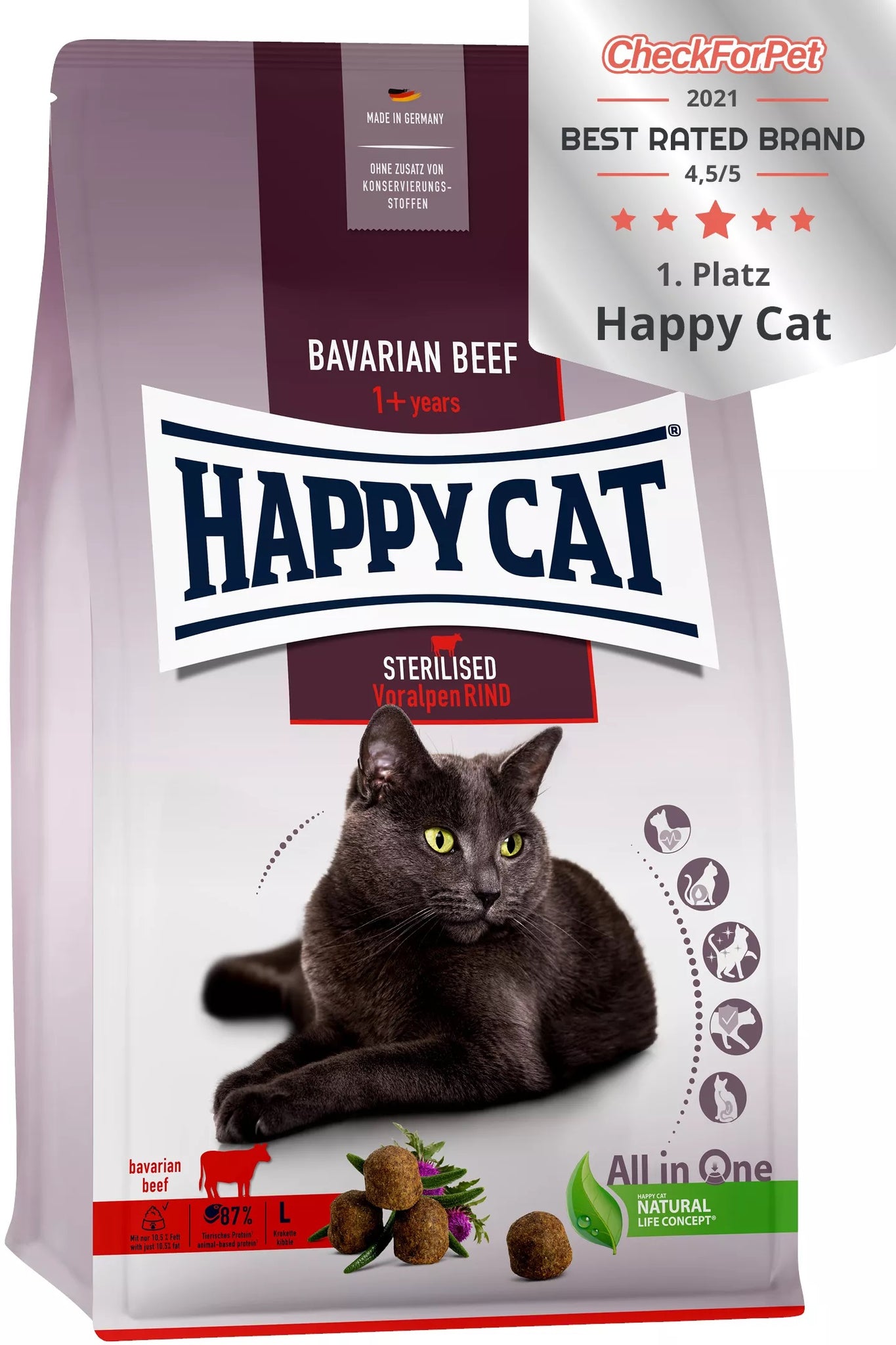 HAPPY CAT - Supreme Sterilised - Beef
