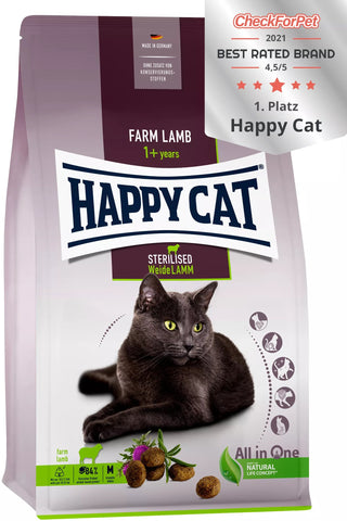 HAPPY CAT - Supreme Sterilised - Lamb