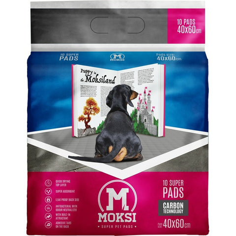 MOKSI - Super Pet Pad Carbon 10x