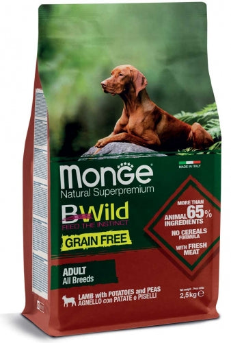 MONGE Bwild grain free jagnjetina