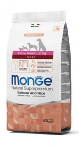 MONGE - Extra Small Adult Salmon