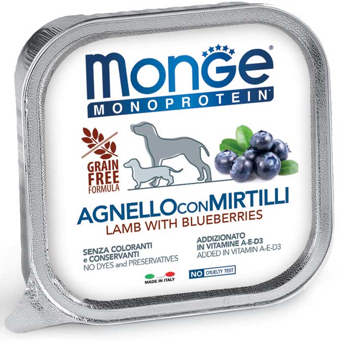 Monge - Pate Fruit Lamb & Blueberries